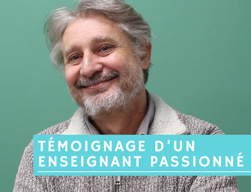 Témoignage : Franck, enseignant passionné au Lycée Jacques Raynaud