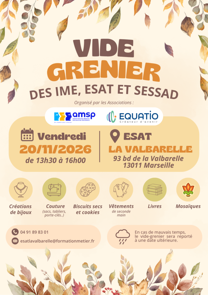 Vide Grenier EQUATIO-AMSP